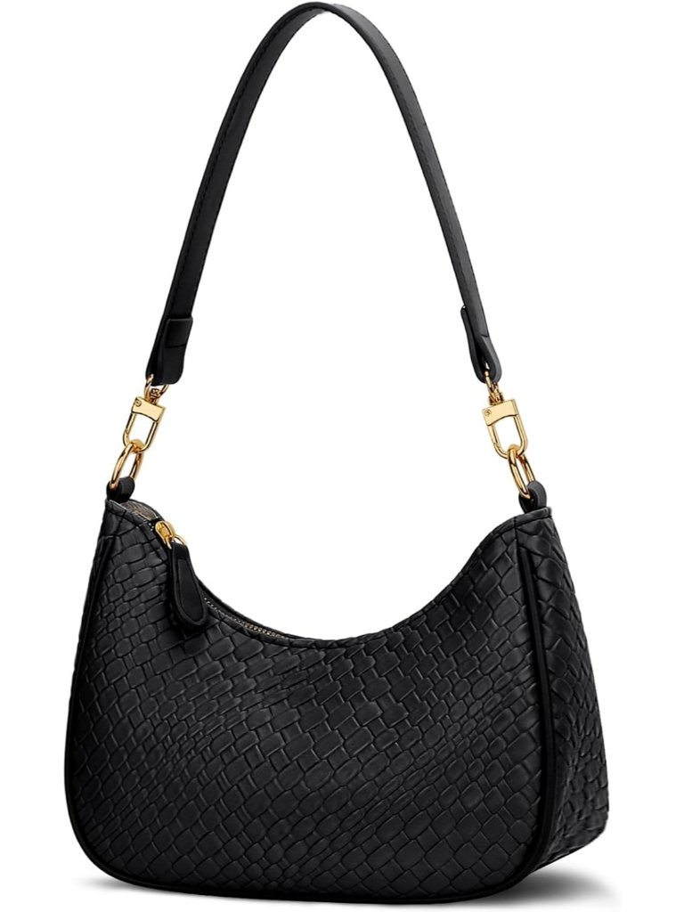 Women's Black Crossbody Bag Cute Hobo Purse Shoulder Handbags Perfect For Travel